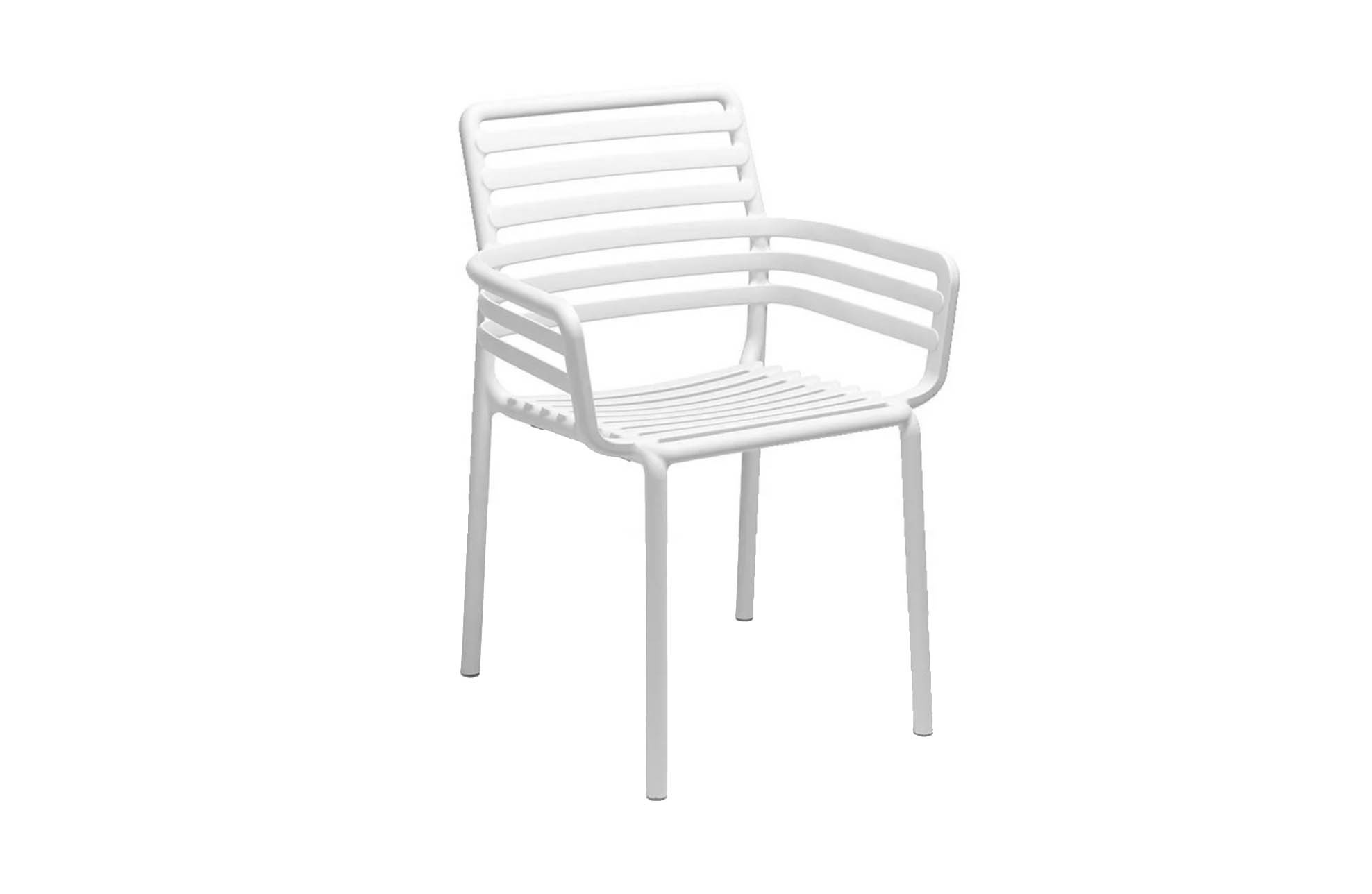 Nardi Stapelbare tuinstoel Doga | Kunststof | Bianco