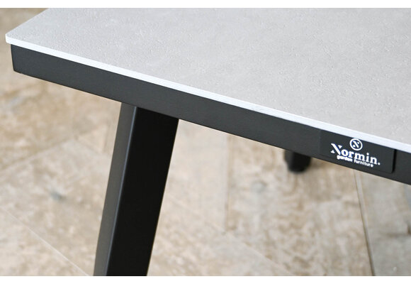 Bijzettafel Mykonos 55x55cm | Beton | Aluminium & Kunststof | Normin