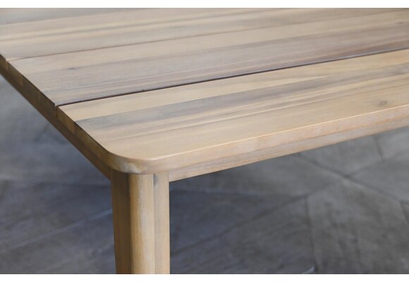 Stoel-bank Loungeset Felline | met 3-persoonsbank | Acaciahout | Sand