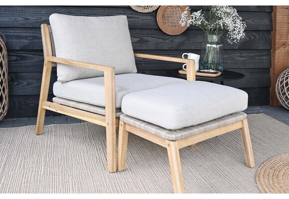 Hocker Felline | Naturel | Acaciahout