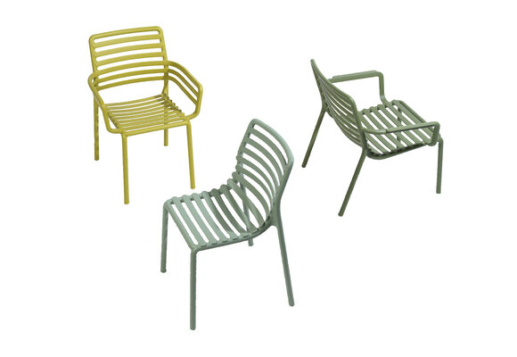 Stapelbare tuinstoel Doga | Kunststof | Pera