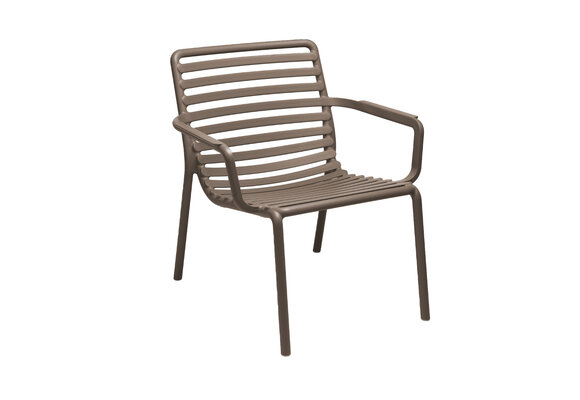Relax Dining tuinstoel Doga | Kunststof | Tabacco