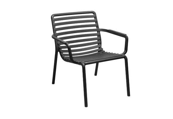 Relax Dining tuinstoel Doga | Kunststof | Antracite