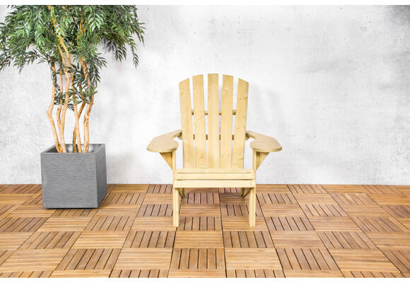 Single relax chair | Canadian | Geïmpregneerd FSC hout