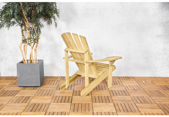 Single relax chair | Canadian | Geïmpregneerd FSC hout