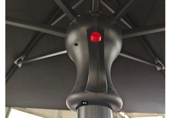 Big John 4x4 vierkant  Grijs doek , royal grey frame