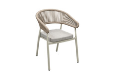 Stapelbare tuinstoel Knokke | Sand