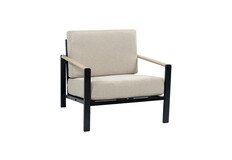 Loungestoel Nosso | Aluminium & Textileen