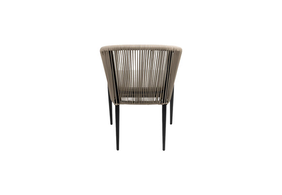 Stapelbare tuinstoel Sluis | Black & Off Sand