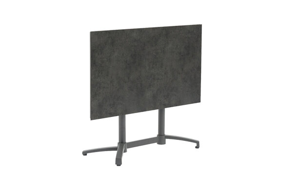 Inklapbare terrastafel Gent 120x70cm | Black
