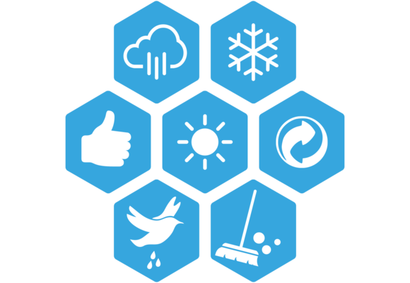 Outdoor Covers Parasol beschermhoes | 260x60/86cm