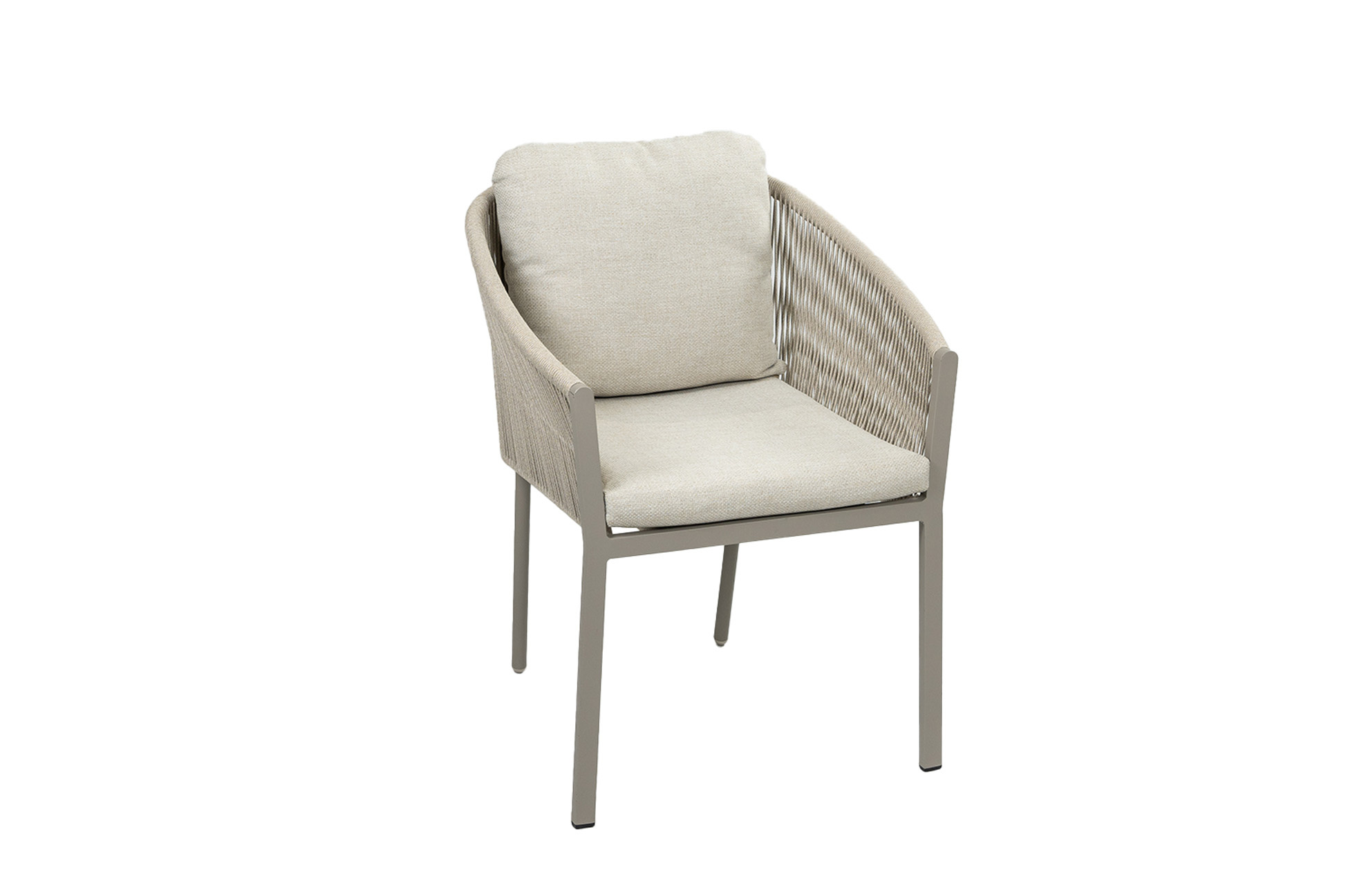 Normin Stapelbare tuinstoel Elvira | Camel & Beige