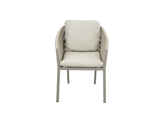 Stapelbare tuinstoel Elvira | Camel & Beige