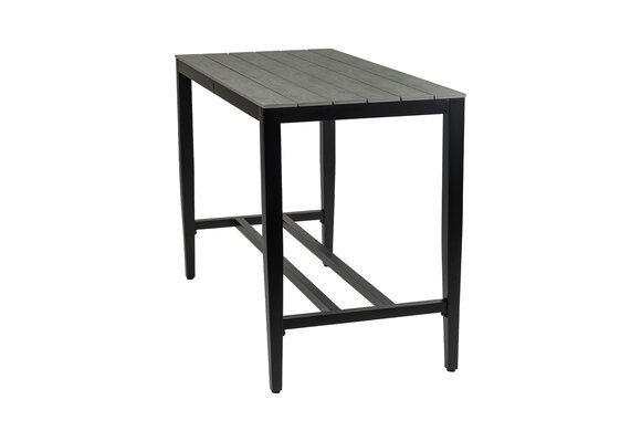 Bartafel Cyprus 150x75cm | Grey | Polywood & Aluminium