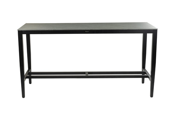 Bartafel Cyprus 200x75 cm | Grey | Polywood & Aluminium