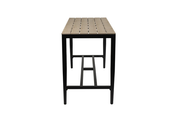 Bartafel Cyprus 200x75 cm | Wood | Polywood & Aluminium