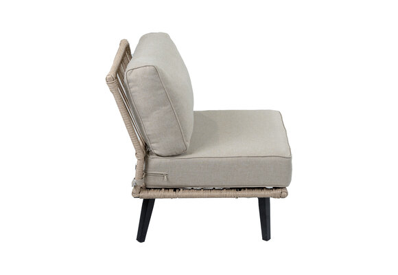 Middenelement Isabel | Sand/Black | Rope