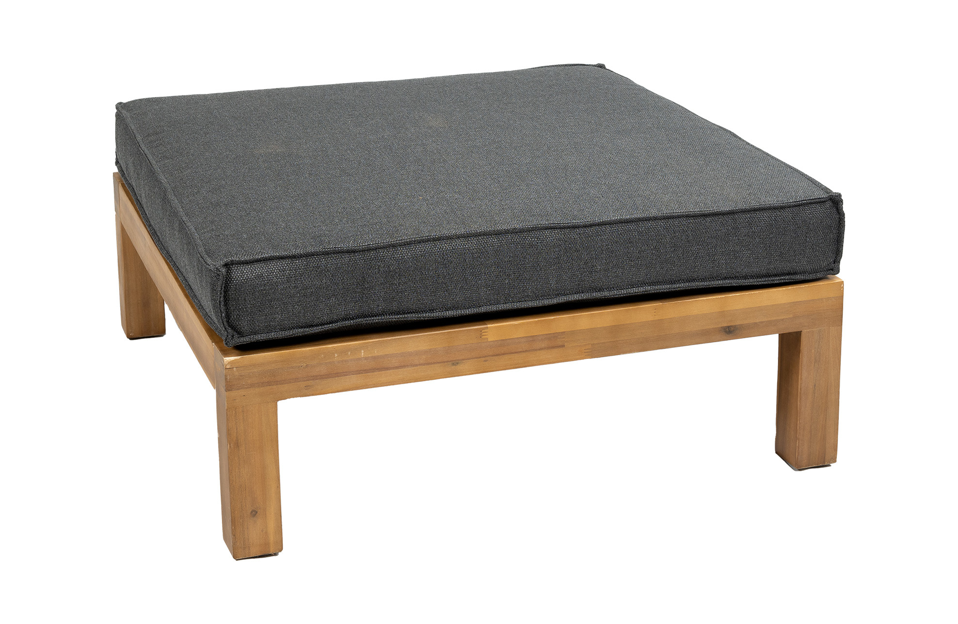 4 Seizoenen Tuinmeubelen Hocker Kent | Grey | Acacia