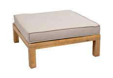 Hocker Kent | Met kussen | Acacia