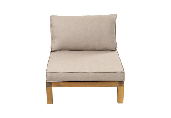 Middenelement Kent | Loungestoel | Sand | Acacia