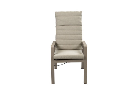 Verstelbare tuinstoel Berlijn | Champagne & Taupe