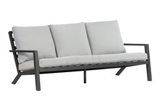 Loungebank Bezano | 3-persoons | Aluminium