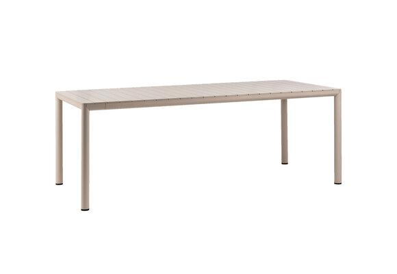 Uitschuifbare tuintafel Tevere 211x100x76,5cm | Corda | Kunststof