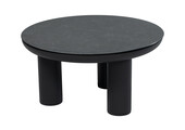 Loungetafel Capri 60øcm | Matt Black