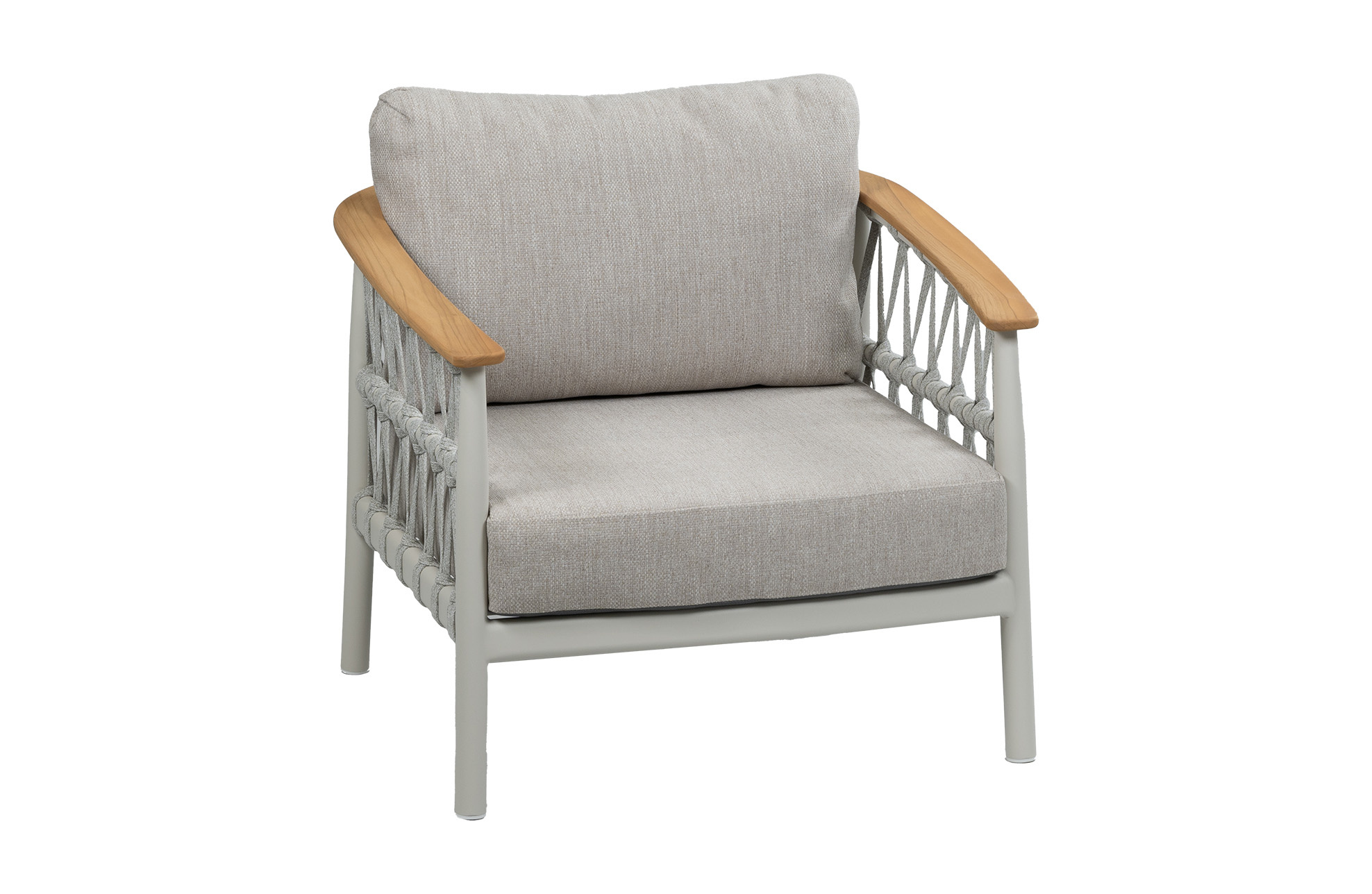Normin Loungestoel Capri | Naturel & Cream