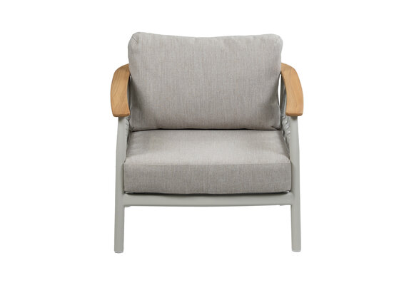 Loungestoel Capri | Naturel & Cream