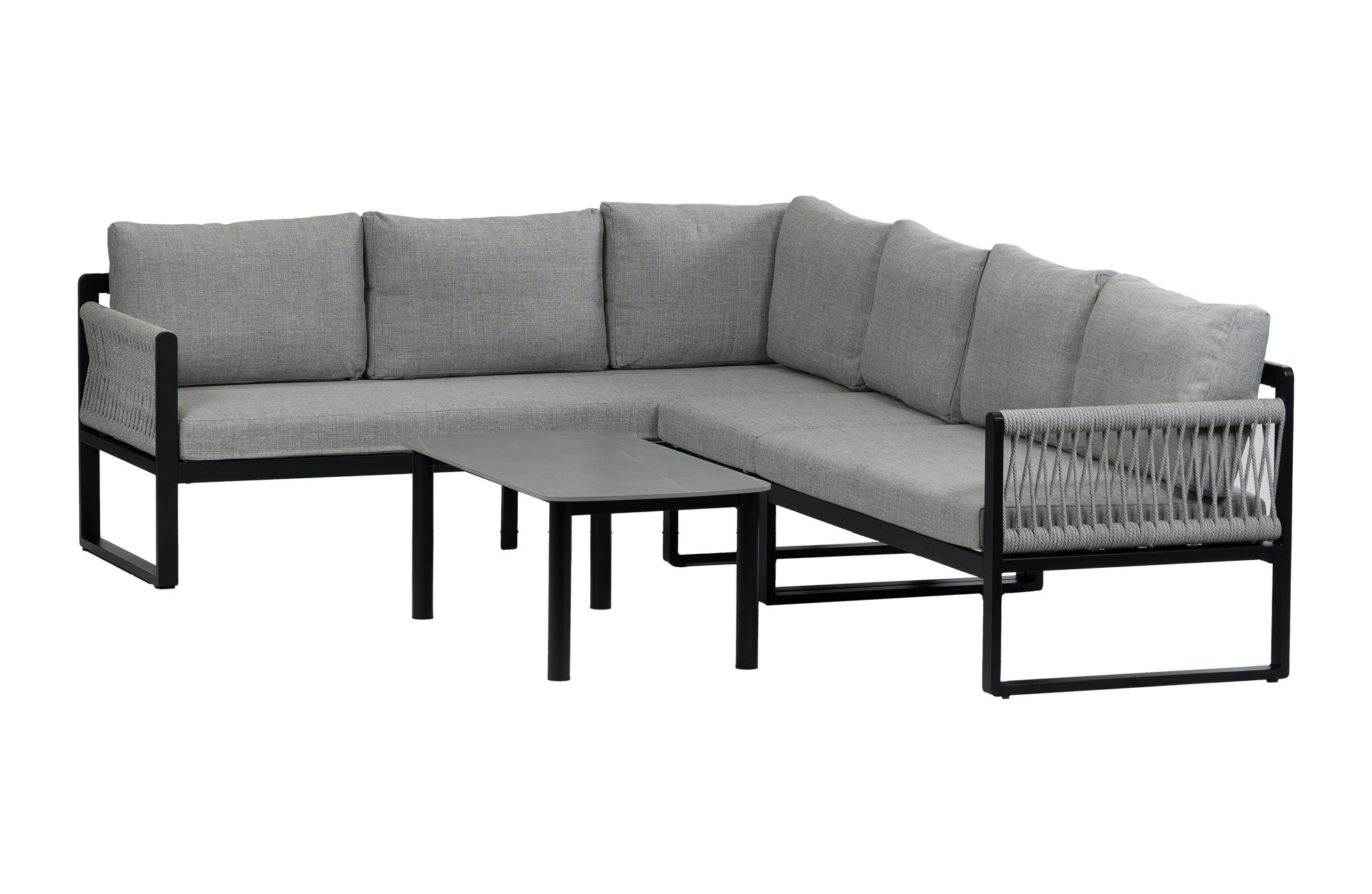 Normin Hoek Lounge set Reims | Links | Black