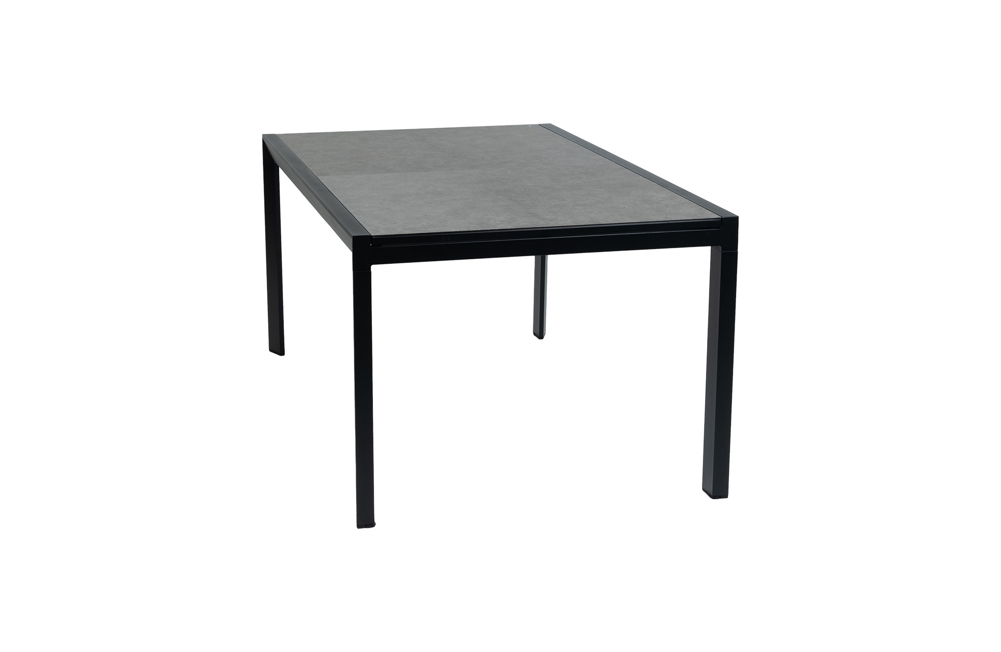 Normin Tuintafel Mallorca | Uitschuifbaar 180/240 cm x 100 cm | Black | Keramiek