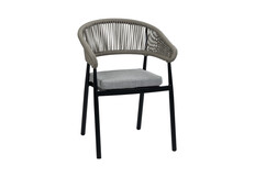 Stapelbare tuinstoel Knokke | Black