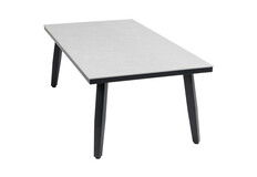 Bijzettafel Mykonos 105x58cm | Aluminium & Kunststof