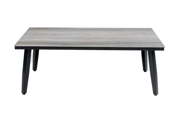 Bijzettafel Mykonos 105x58cm | Grey | Aluminium & Kunststof | Normin