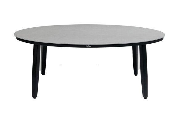 Bijzettafel Mykonos Ovaal 120x75cm  | Beton | Aluminium & Kunststof | Normin