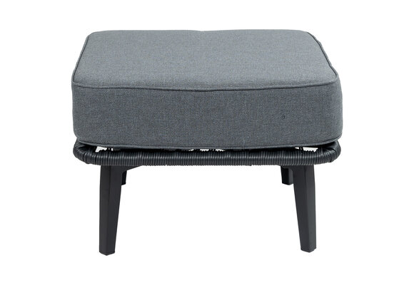 Hocker Isabel | Black/Black | Rope