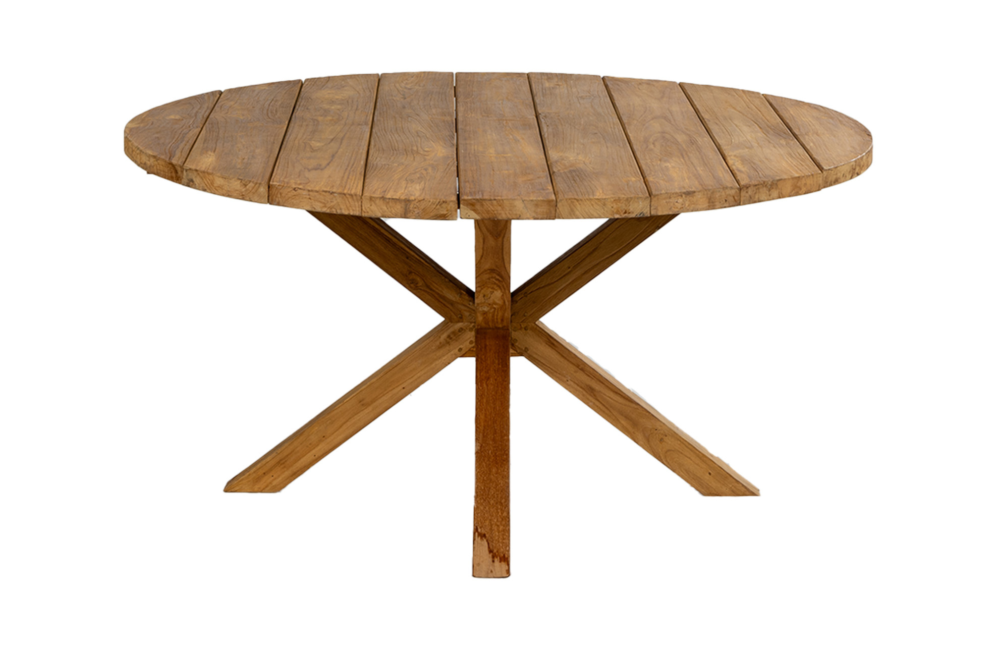 4 Seizoenen Tuinmeubelen Ronde tuintafel Ayra ø150cm | Teakhout