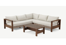 Hoek Loungeset Zambra | 3-delig | Off White | Acacia & Rope | Eurofar