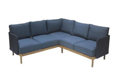 Hoek Loungeset Kolbe | Navy Blue | Acacia & Rope | | Eurofar