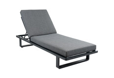 Ligbed Sint Maarten | met kussen | Aluminium & Textileen