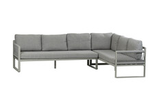 Hoek Lounge Dining bank Reims | Rechts | Sand