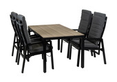 5-Delige tuinset | 4 Berlijn tuinstoelen | Tuintafel Cyprus 160x90cm