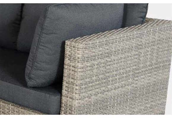 Hoek Loungeset Almadia | Naturel Kobo Grey | Wicker | | Eurofar