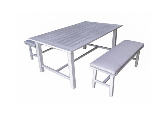 Tuinset Ravello | 3-delig | Fossil Grey | Acacia | Eurofar