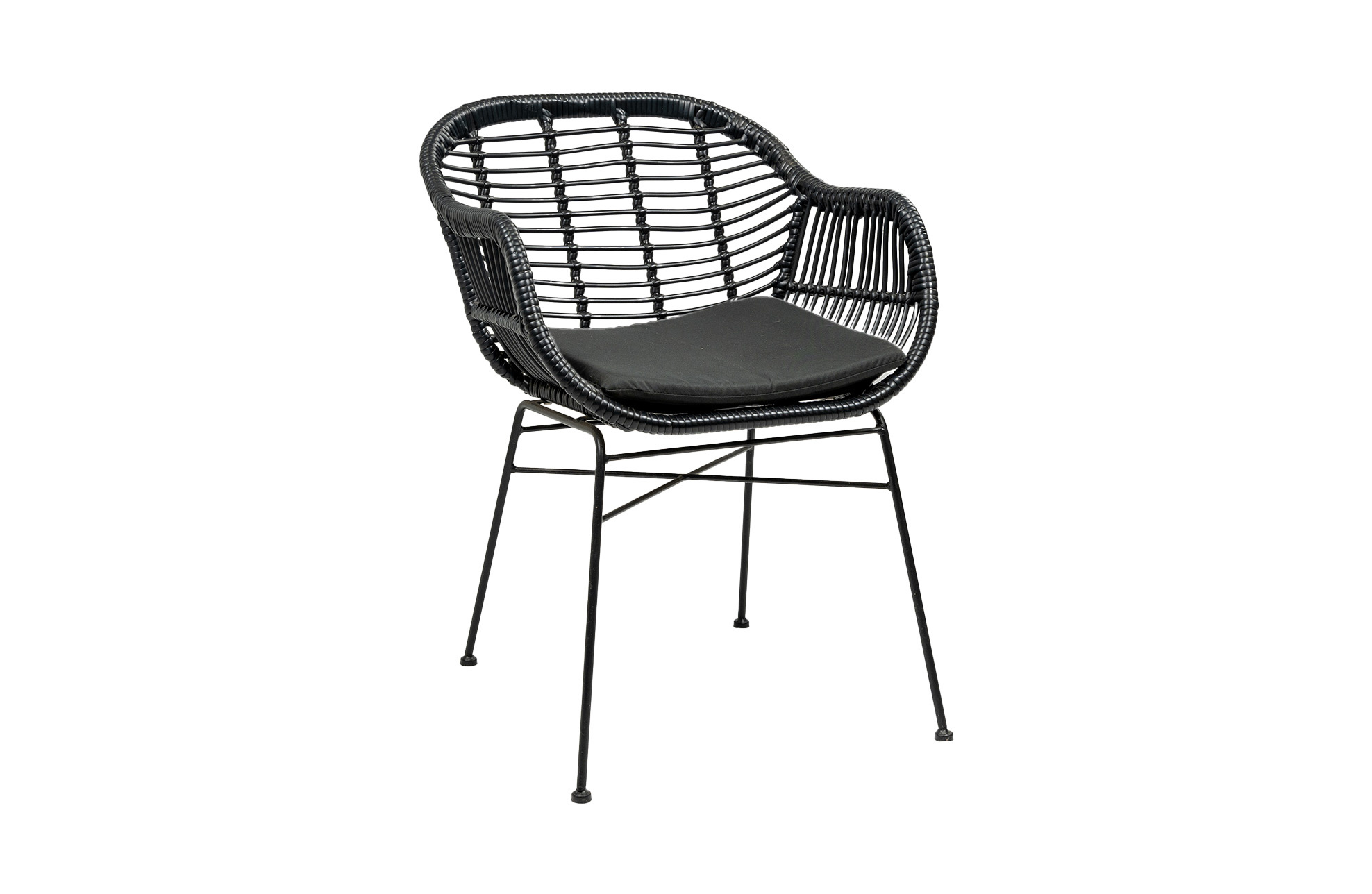 4 Seizoenen Tuinmeubelen Dining stoel Oslo | Black