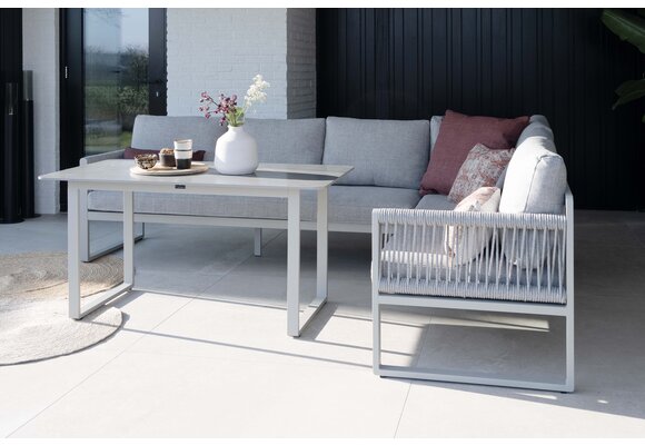 Hoek Lounge Dining bank Reims | Rechts | Sand & Off Sand