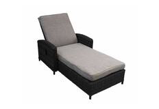 Ligbed Dublin | Met kussen | Wicker