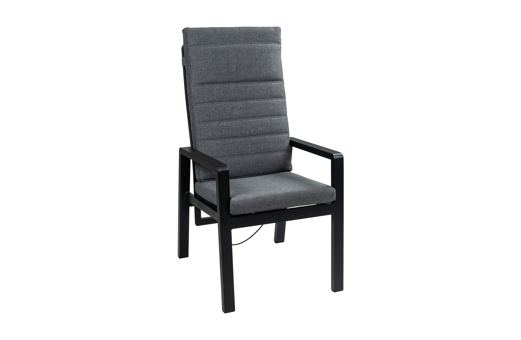 Normin Verstelbare tuinstoel Berlijn | Black & Grey