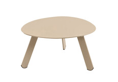 Bijzettafel Tiki 55x46x28cm | Taupe | Lesli Living